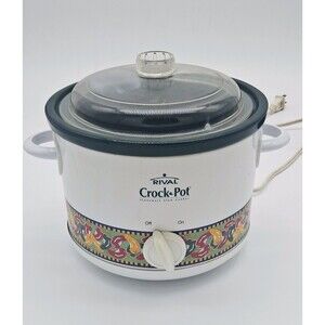Rival 2-quart Crock-Pot 3122 Slow Cooker  Chili Pepper Design